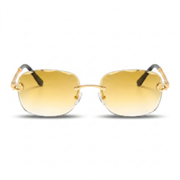 Gold with Yellow Gradient Lenses
