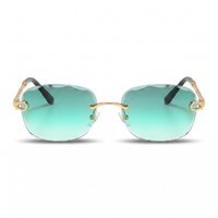 Gold with Mint Gradient Lenses