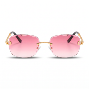 Gold with Pink Gradient Lenses