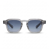 Grey with Blue Gradient Lenses