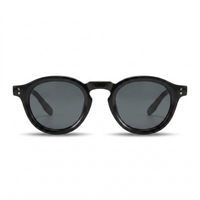 Black with Grey Lenses