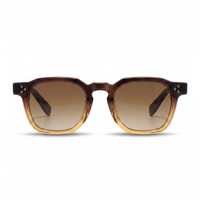 Brown with Tan Lenses
