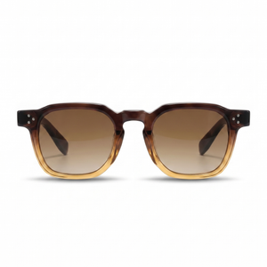 Brown with Tan Lenses