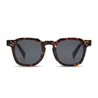 Black Marble with Grey Lenses