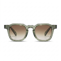 Green with Orange Gradient Lenses