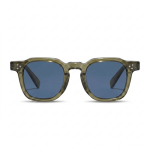 Green with Blue Lenses