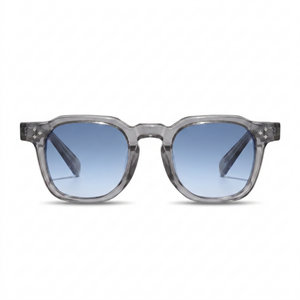 Grey with Blue Gradient Lenses