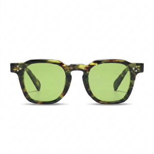 Green Marble with Green Lenses