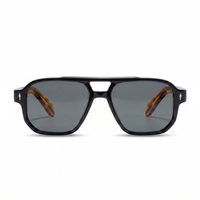 Black/Orange with Grey Lenses