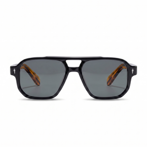 Black/Orange with Grey Lenses