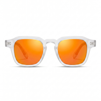 Crystal with Orange Lenses