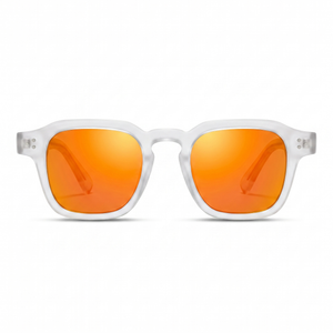 Crystal with Orange Lenses