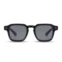 Black with Grey Lenses