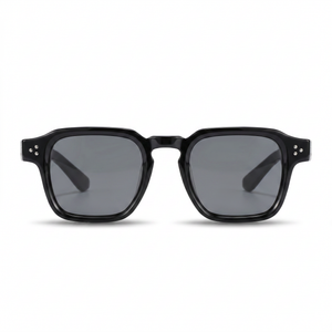 Black with Grey Lenses