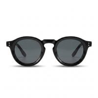 Black with Grey Lenses