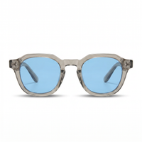 Crystal with Blue Lenses