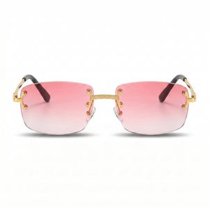 Gold with Light Pink Gradient