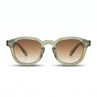 Green with Tan Gradient Lenses