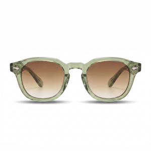 Green with Tan Gradient Lenses
