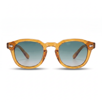 Orange with Green Gradient Lenses